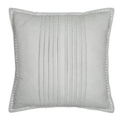 STOF Coussin carré coton (50 x 50 cm) Joséphine Gris clair Online