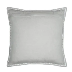 STOF Coussin carré coton (50 x 50 cm) Joséphine Gris clair Online