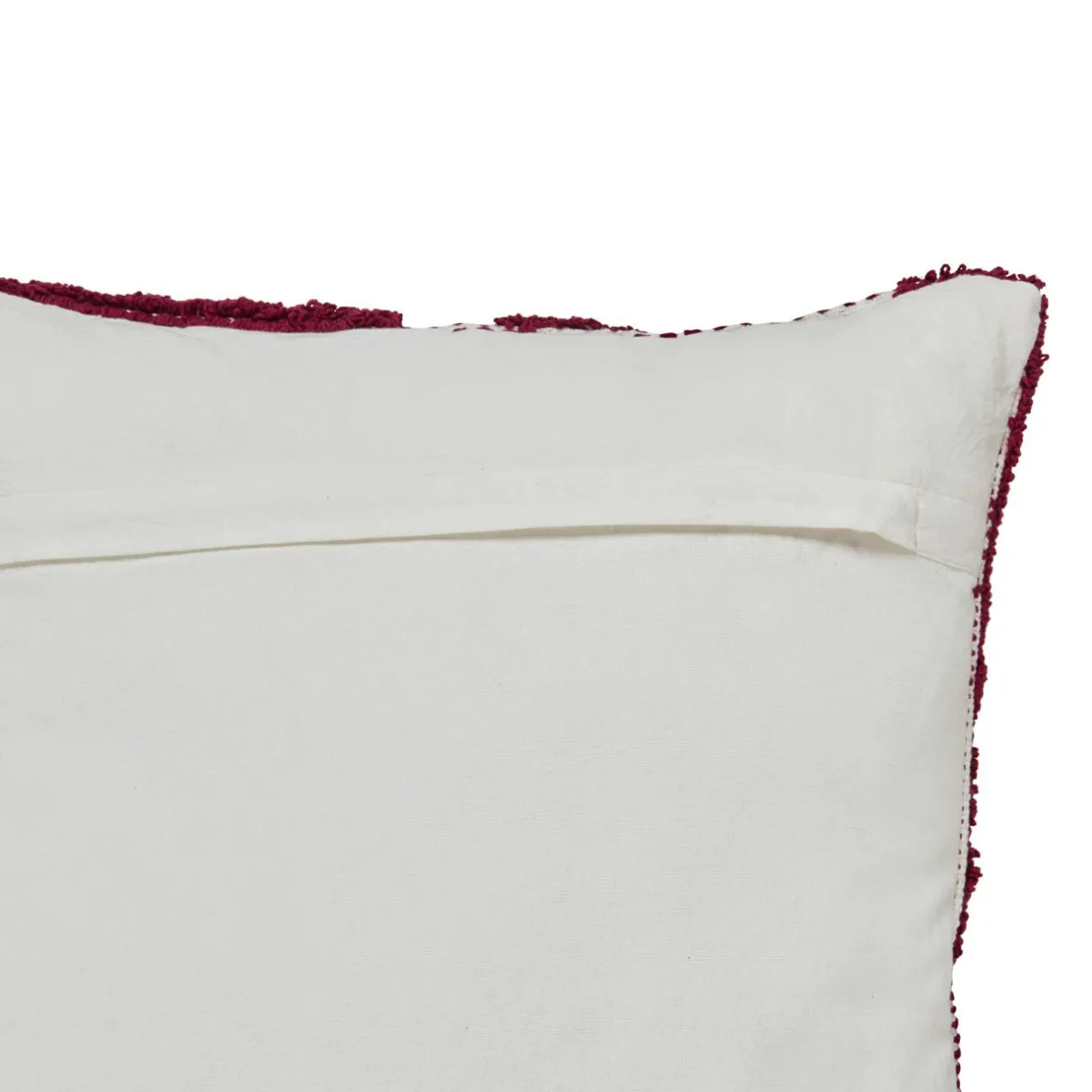 Atmosphera, cru017dateur d'intu017drieur Coussin carré coton (50 x 50 cm) Poppy Violet Best
