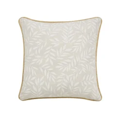 douceur d'intu017drieur Coussin carré coton (45 x 45 cm) Naya Beige Online