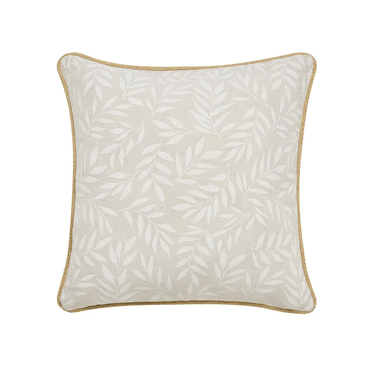 douceur d'intu017drieur Coussin carré coton (45 x 45 cm) Naya Beige Online
