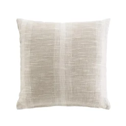 douceur d'intu017drieur Coussin carré coton (45 x 45 cm) Island Ecru New