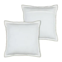 STOF Coussin carré coton (45 x 45 cm) Helios Blanc Sale