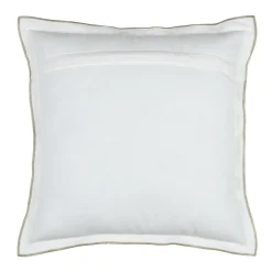 STOF Coussin carré coton (45 x 45 cm) Helios Blanc Sale