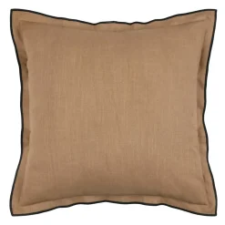 STOF Coussin carré coton (45 x 45 cm) Helios Camel New