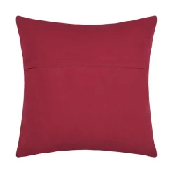 STOF Coussin carré coton (45 x 45 cm) Finna Rouge New