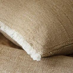 EMINZA Coussin carré coton (50 x 50 cm) Jamy Marron Clearance