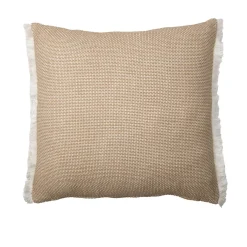 EMINZA Coussin carré coton (50 x 50 cm) Jamy Marron Clearance