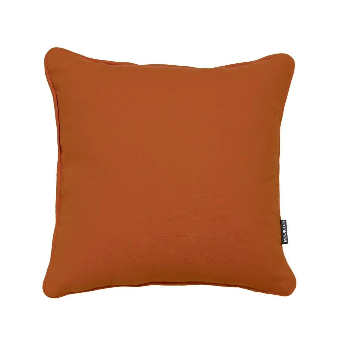 EMINZA Coussin carré coton (40 x 40 cm) Pixel Terracotta