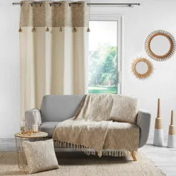 douceur d'intu017drieur Coussin carré coton (40 x 40 cm) New Sultant Or Outlet