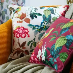 STOF Coussin carré coton (45 x 45 cm) Emmy Ecru Sale