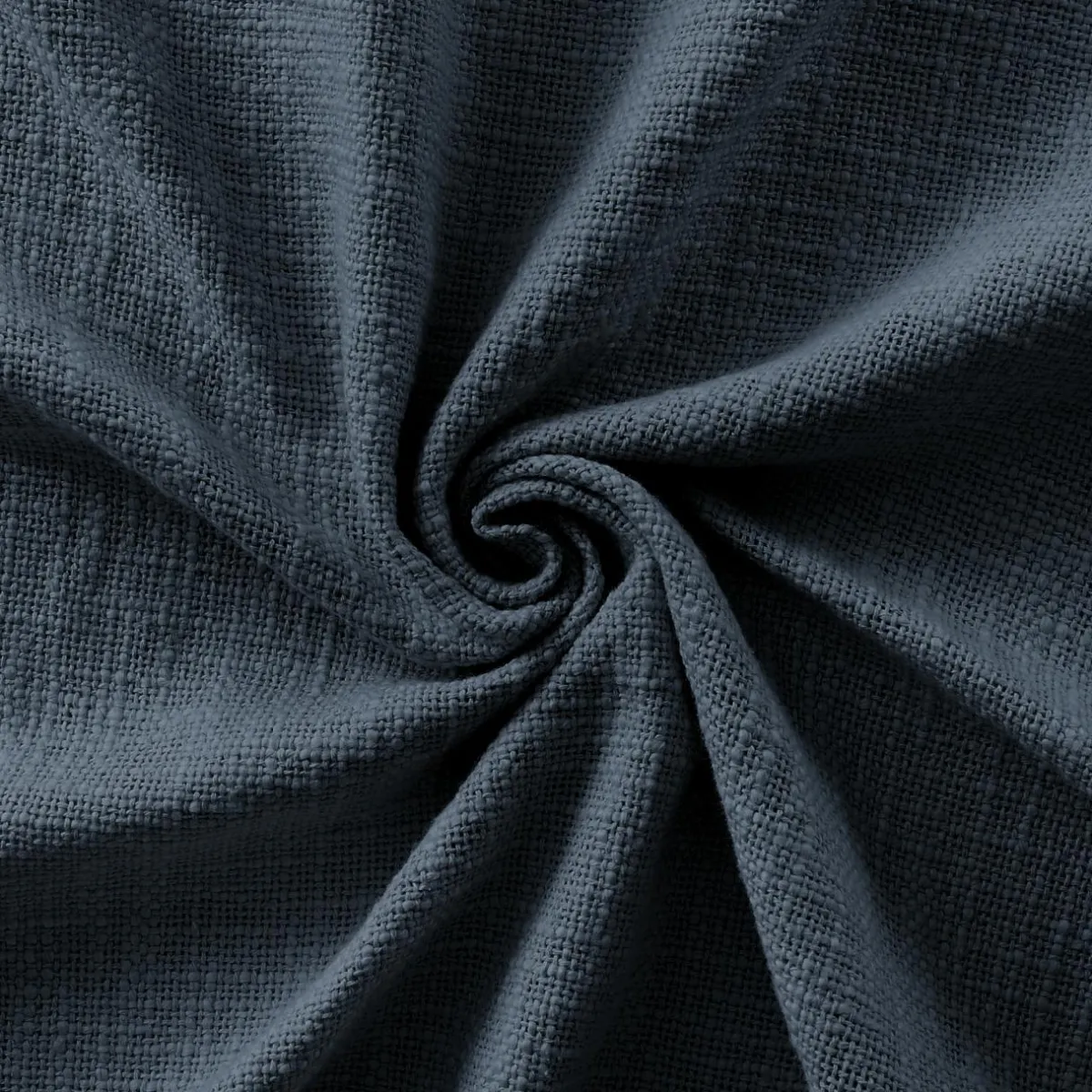 L'EFFET PAPILLON Coussin carré coton (45 x 45 cm) Sixtine Bleu nuit Hot