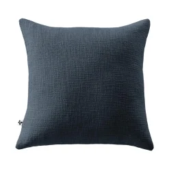 L'EFFET PAPILLON Coussin carré coton (45 x 45 cm) Sixtine Bleu nuit Hot
