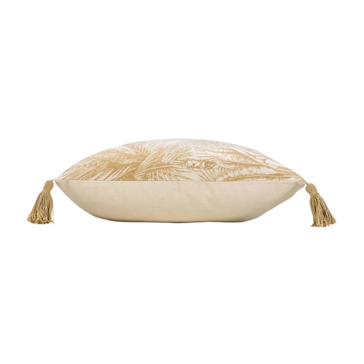douceur d'intu017drieur Coussin carré coton (45 x 45 cm) Dune Ecru Clearance