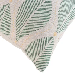 douceur d'intu017drieur Coussin carré coton (45 x 45 cm) Maho sauge Vert Discount