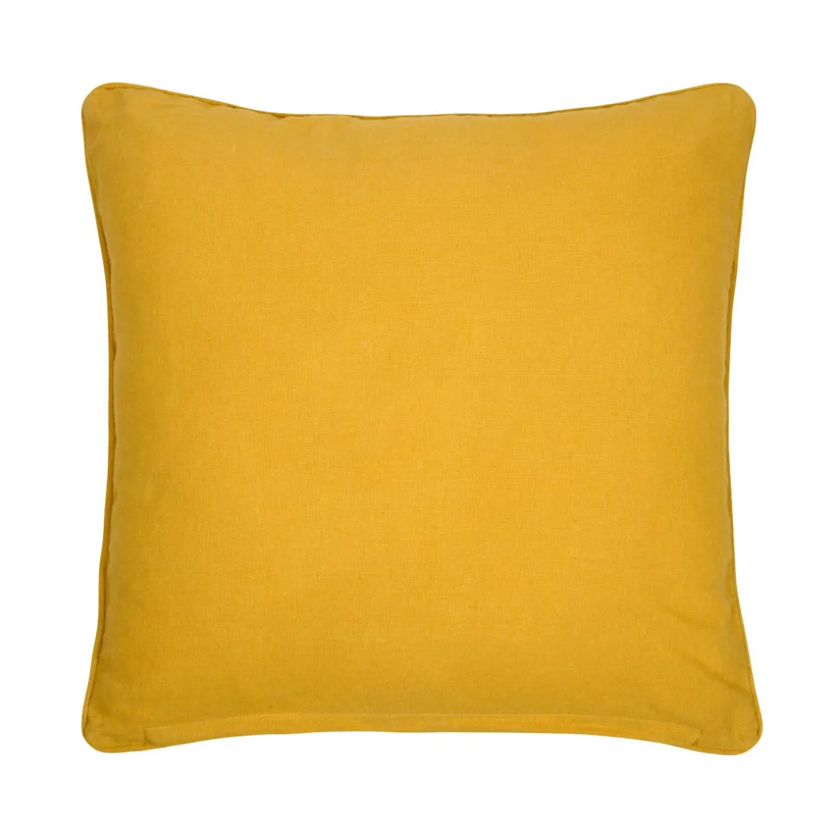 STOF Coussin carré coton (50 x 50 cm) Emmy Jaune moutarde Online