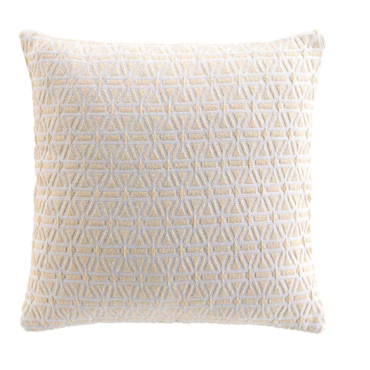 douceur d'intu017drieur Coussin carré coton (45 x 45 cm) Milano Ecru Outlet