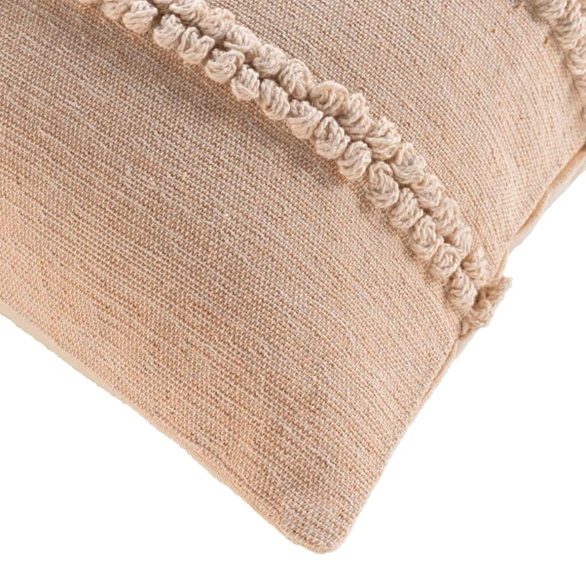 douceur d'intu017drieur Coussin carré coton (45 x 45 cm) Hilary Beige Sale