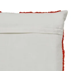 Atmosphera, cru017dateur d'intu017drieur Coussin carré coton (50 x 50 cm) Poppy Orange Outlet