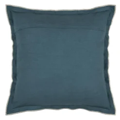STOF Coussin carré coton (45 x 45 cm) Helios Bleu Hot