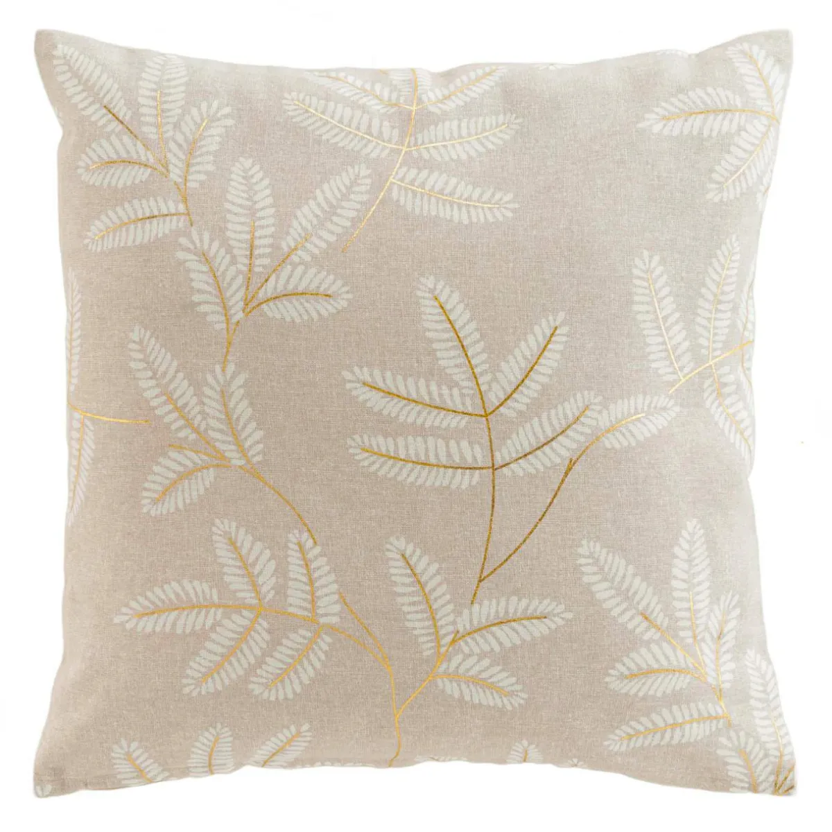 douceur d'intu017drieur Coussin carré coton (50 x 50 cm) Altea Ecru Clearance