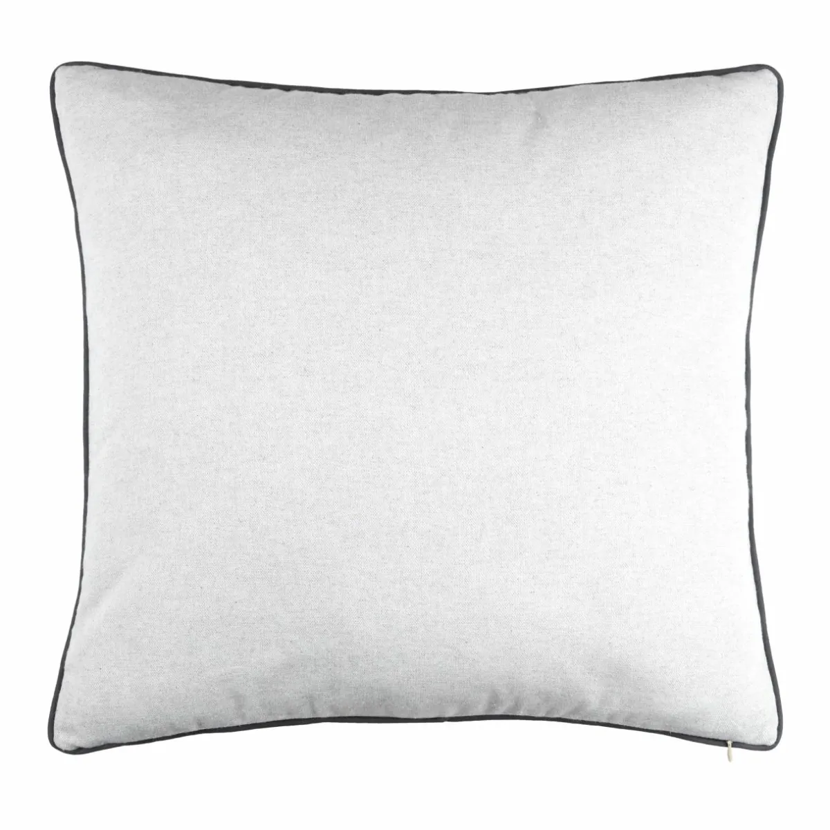 LOVELY CASA Coussin carré coton (50 x 50 cm) Meribel Gris Best