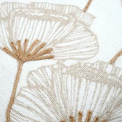 STOF Coussin carré coton (45 x 45 cm) Oriana Ecru Sale