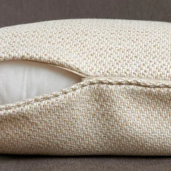 EMINZA Coussin carré effet chiné (50 x 50 cm) James sable Beige Discount