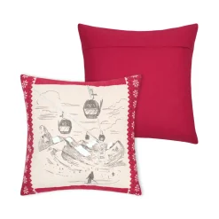 STOF Coussin carré en coton (45 x 45 cm) Villard Ecru Sale