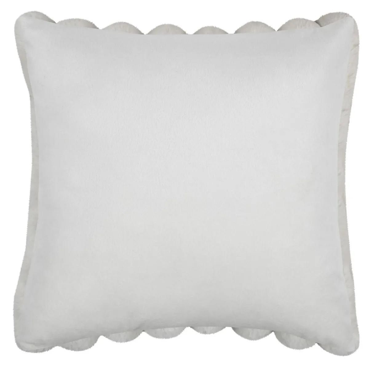 STOF Coussin carré fausse fourrure (45 x 45 cm) Polary Beige