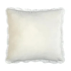 STOF Coussin carré fausse fourrure (45 x 45 cm) Nebraska Ecru Sale