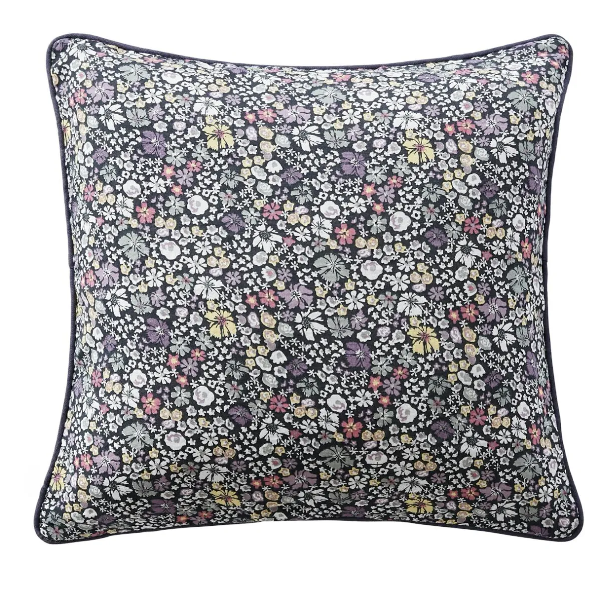 EMINZA Coussin carré gaze de coton (45 x 45 cm) Elya Violet Outlet