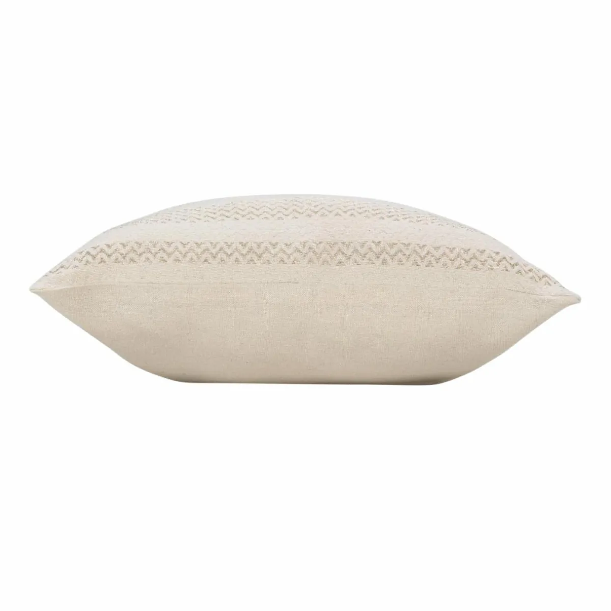 DOUCEUR D'INTERIEUR Coussin carré polycoton (40 x 40 cm) Doreline Ecru Clearance
