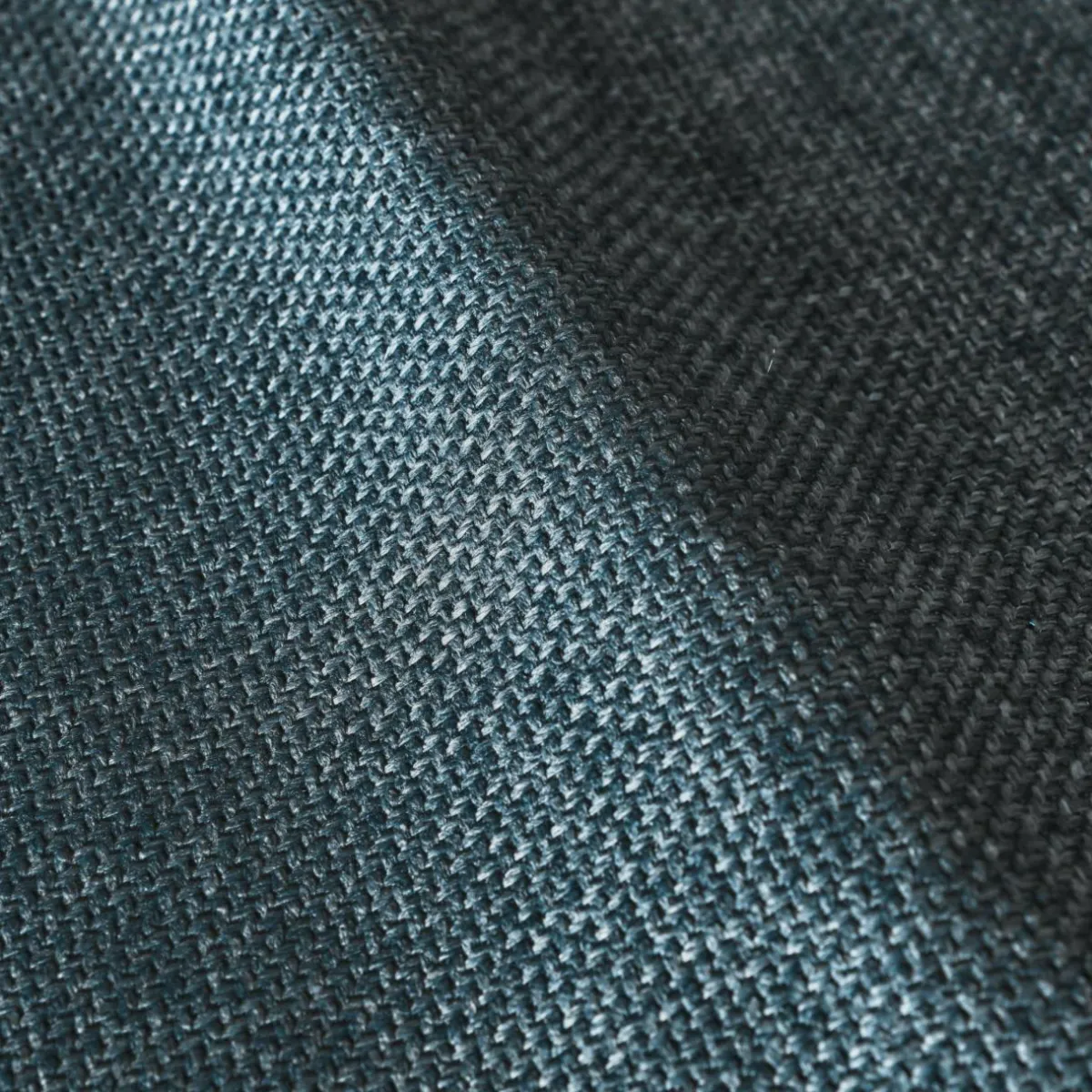 EMINZA Coussin carré tissé (45 x 45 cm) Alba Bleu