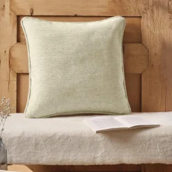 EMINZA Coussin carré tissé (45 x 45 cm) Magnus Beige Outlet