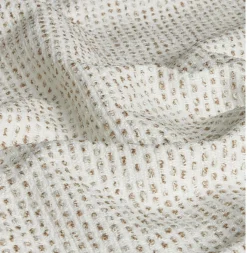 EMINZA Coussin carré tissé (50 x 50 cm) Oscar Ivoire Discount