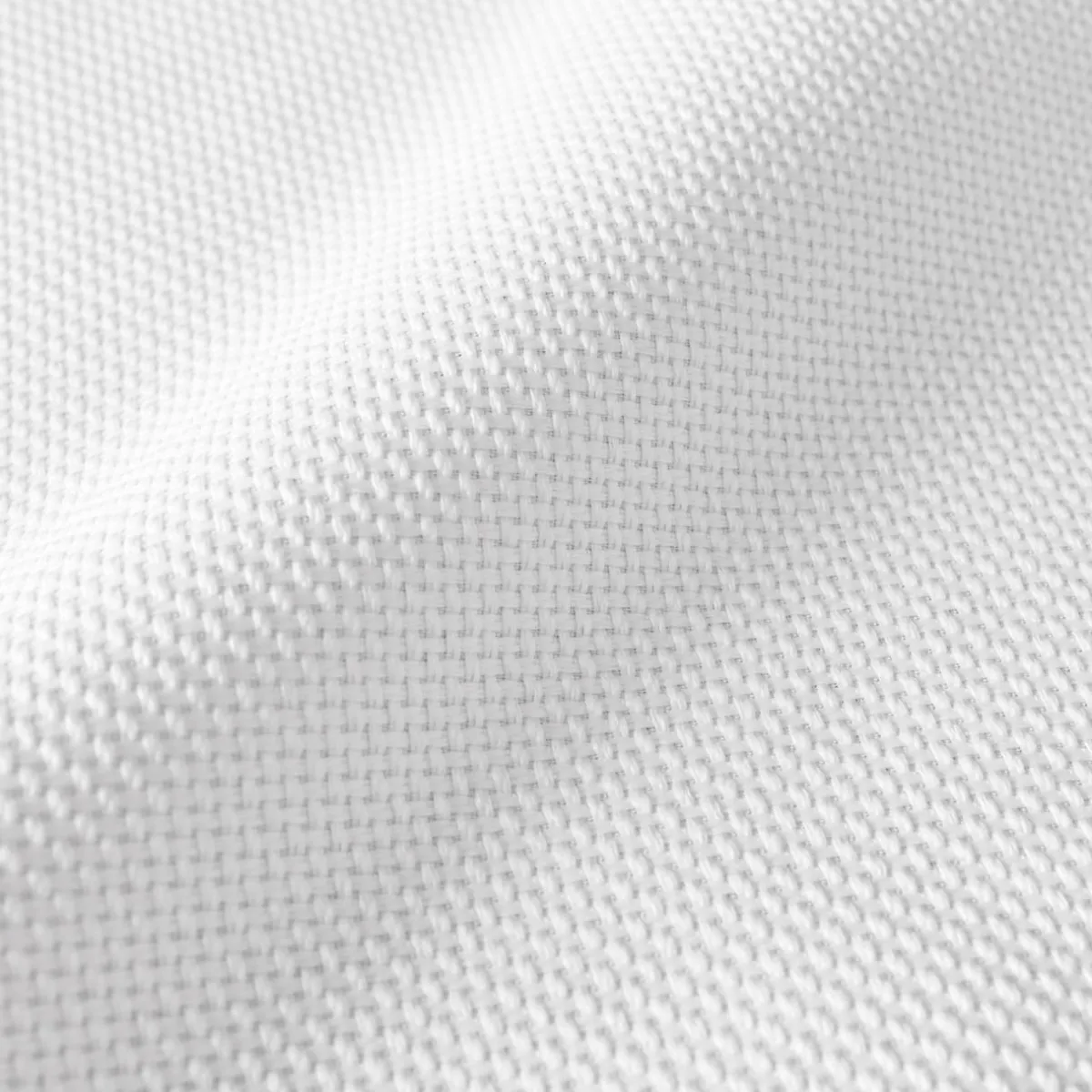 EMINZA Coussin carré tissé (45 x 45 cm) Alba perle Blanc Online