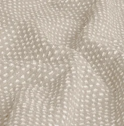 EMINZA Coussin carré tissé (50 x 50 cm) Oscar Taupe Discount
