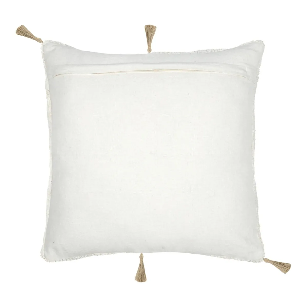STOF Coussin carré tufté (45 x 45 cm) Blokken Ecru Outlet