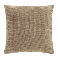 douceur d'intu017drieur Coussin carré Velours (45 x 45 cm) Leo Beige Discount