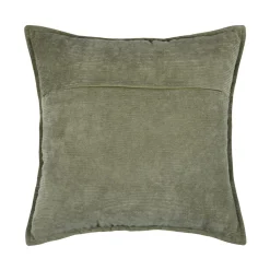 STOF Coussin carré velours (45 x 45 cm) Dandy Vert kaki Sale