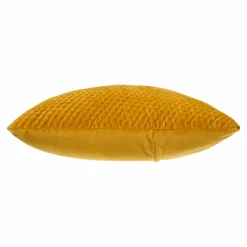 ATMOSPHERA Coussin carré velours (40 x 40 cm) Dolce Jaune ocre