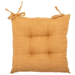 Atmosphera, cru017dateur d'intu017drieur Coussin de chaise carré (38 x 38 cm) Clem Cannelle
