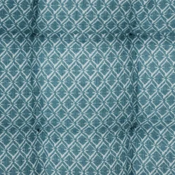 ATMOSPHERA Coussin de chaise carré (38 x 38 cm) Otto Bleu canard Outlet