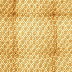 ATMOSPHERA Coussin de chaise carré (38 x 38 cm) Otto Jaune ocre Sale