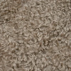 STOF Coussin de chaise carré bouclette (38 x 38 cm) Cosylife Taupe Sale