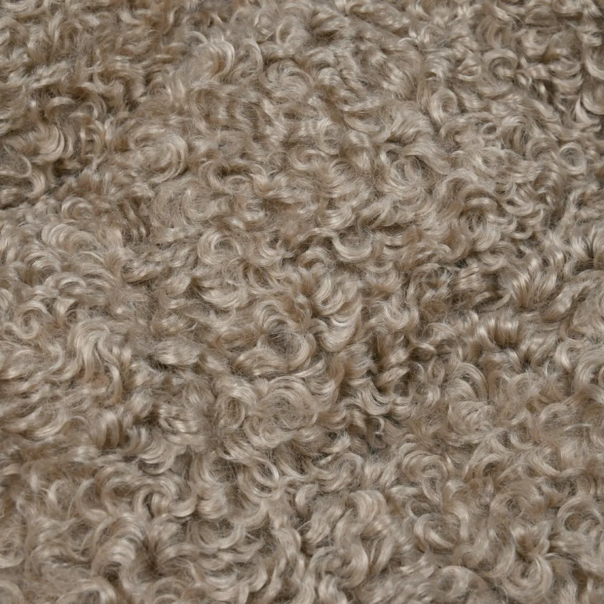 STOF Coussin de chaise carré bouclette (38 x 38 cm) Cosylife Taupe Sale