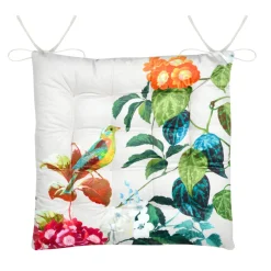 STOF Coussin de chaise carré coton (38x38 cm) Emmy Ecru Online