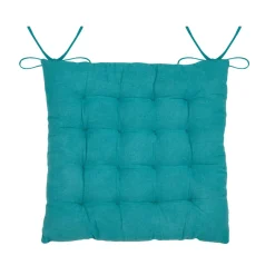 STOF Coussin de chaise carré coton (38x38 cm) Blokken Multicolore Hot