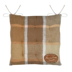 STOF Coussin de chaise carré coton (38x38 cm) Wildforest Camel Outlet